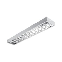 Corp de iluminat fluorescent 2xG13/18W/230V alb 120 cm
