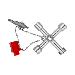 Cheie KNIPEX 76 mm pentru tablouri electrice, dulapuri de comanda si instalatii tehnice, fabricata in Germania 00 11 03