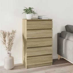 Dulap cu sertar, stejar sonoma, 60x36x103 cm, lemn prelucrat GartenMobel Dekor