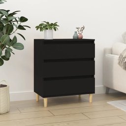 Servanta, negru, 60x35x70 cm, lemn prelucrat GartenMobel Dekor