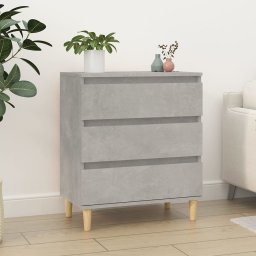 Servanta, gri beton, 60x35x70 cm, lemn prelucrat GartenMobel Dekor