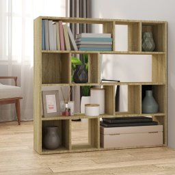 Biblioteca/Separator camera, stejar sonoma, 105x24x102 cm GartenMobel Dekor