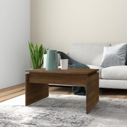 Masuta de cafea, stejar maro, 68x50x38 cm, lemn prelucrat GartenMobel Dekor