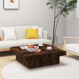 Masuta de cafea, stejar fumuriu, 90x90x28 cm, lemn prelucrat GartenMobel Dekor