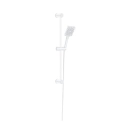 Set de dus cu bara, para si dus de mana, 3 functii, alb
