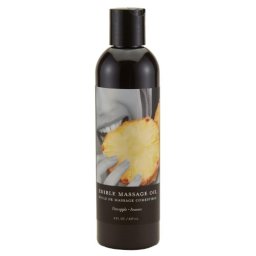 Earthly Body Ulei Comestibil de Masaj 236 ml Masaj Fin cu Ingrediente Naturale - Ananas
