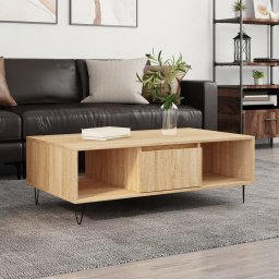 Masa de cafea, stejar sonoma, 104x60x35 cm, lemn compozit GartenMobel Dekor
