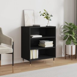 Servanta, negru, 57x35x70 cm, lemn compozit GartenMobel Dekor