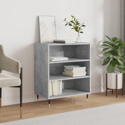 Servanta, gri beton, 57x35x70 cm, lemn compozit GartenMobel Dekor
