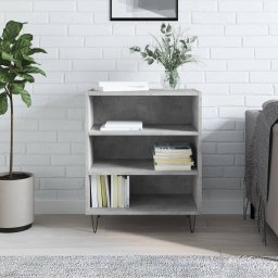 Servanta, gri beton, 57x35x70 cm, lemn compozit GartenMobel Dekor