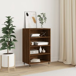 Dulap înalt, stejar maro, 57x35x90 cm, lemn compozit GartenMobel Dekor