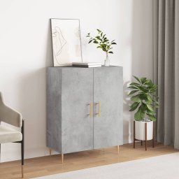 Servanta, gri beton, 69,5x34x90 cm, lemn compozit GartenMobel Dekor