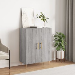 Servanta, gri sonoma, 69,5x34x90 cm, lemn compozit GartenMobel Dekor