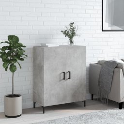 Servanta, gri beton, 69,5x34x90 cm, lemn compozit GartenMobel Dekor