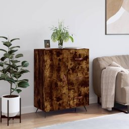 Servanta, stejar fumuriu, 69,5x34x90 cm, lemn compozit GartenMobel Dekor