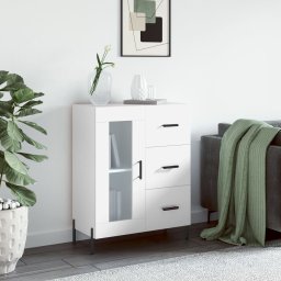 Servanta, alb, 69,5x34x90 cm, lemn compozit GartenMobel Dekor