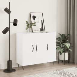 Servanta, alb, 90x34x80 cm, lemn compozit GartenMobel Dekor