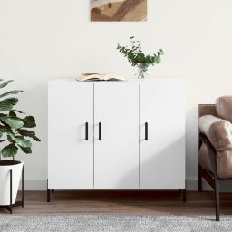 Servanta, alb, 90x34x80 cm, lemn compozit GartenMobel Dekor