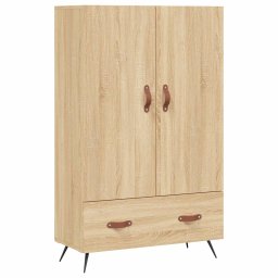 Dulap înalt, stejar Sonoma, 69,5x31x115 cm, lemn prelucrat GartenMobel Dekor