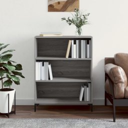 Biblioteca, sonoma gri, 69,5x32,5x90 cm, lemn compozit GartenMobel Dekor