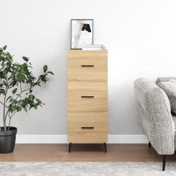 Servanta, stejar sonoma, 34,5x34x90 cm, lemn compozit GartenMobel Dekor