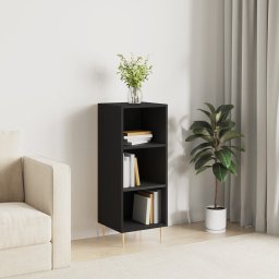 Servanta, negru, 34,5x32,5x90 cm, lemn compozit GartenMobel Dekor