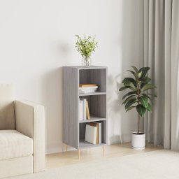 Servanta, gri sonoma, 34,5x32,5x90 cm, lemn compozit GartenMobel Dekor