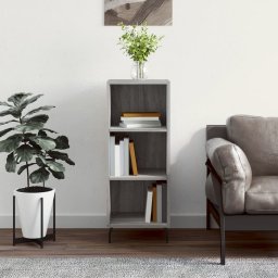 Servanta, gri sonoma, 34,5x32,5x90 cm, lemn compozit GartenMobel Dekor
