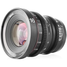 Obiectiv foto DSLR Obiectiv manual Meike 16mm T2.2 Cine pentru MFT M4/3-Mount