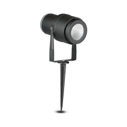 Lampă LED de exterior LED/12W/100-240V IP65 negru, lumină verde