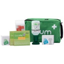 Trusa sanitara de prim ajutor, portabila, 1Aid Basic, Plum