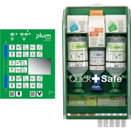 Trusa sanitara de prim ajutor, fixa, QuickSafe Complete, Plum
