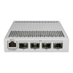 Switch Cloud Router 1 Gigabit, 4 SFP+ 10Gbps - Mikrotik CRS305-1G-4S+IN