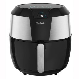 Airfryer Tefal Easy Fry XXL EY701D15, 1850W, 1.6kg, 8 programe, negru/inox