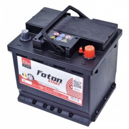 Acumulator auto 12V 52A dimensiune 207mm x 175mm x h190mm 470A la pornire