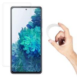 Nano Flexi Glass Hybrid Screen Protector Tempered Glass for Samsung Galaxy A72 4G