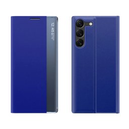 Husa New Sleep View Case for Samsung S24+ with flap - blue