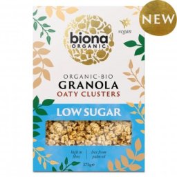 Granola cu ovaz si continut scazut de zahar bio 375g Biona