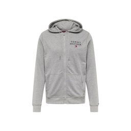 Tommy Hilfiger Underwear Hanorac albastru marin / gri amestecat / roşu închis / alb