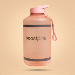 BeastPink Sticlă sport Hyper Hydrator 2,2 l Pink