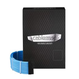 CableMod PRO ModMesh RT-Series Cable Kit, cable management (light blue, 13 parts)