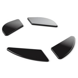 Picioruse pentru mouse Glorious PC Gaming Race Model D G-Floats Ceramic, Black, GLO-FT-D-GF