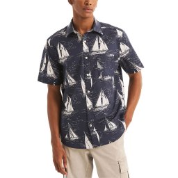 NAUTICA Cămaşă 3NCW45107 4nv/444 navy