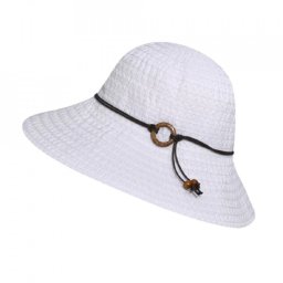 Palarie Betmar coconut ring safari alb