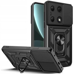 Husa Husa pentru Xiaomi Redmi Note 13 Pro 4G / Poco M6 Pro 4G - Techsuit CamShield Series - Black