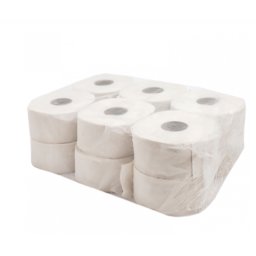 Hartie igienica Mini Jumbo Amiano, alba, 2 straturi, 12 role A - 10138
