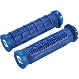 ODI Elite Pro Lock-on, se muleaza perfect in palme, cu diferite tipuri de riduri, design ergonomic, navy
