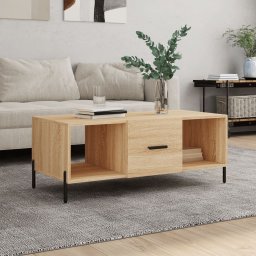 Masuta de cafea, stejar sonoma, 102x50x40 cm, lemn prelucrat GartenMobel Dekor