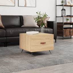 Masuta de cafea, stejar sonoma, 50x50x40 cm, lemn prelucrat GartenMobel Dekor