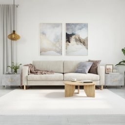 Masute de cafea, 2 buc., gri beton, 50x50x40 cm, lemn compozit GartenMobel Dekor